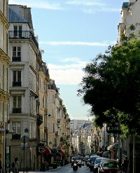 Rue De Cliché by Susie Casson (photo - of the Rue de Clichy - by Mbzt, creative commons)